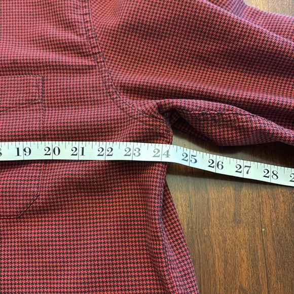 L L Bean Men’s Traditional Fit Houndstooth Button Down‎ - Picture 3 of 7